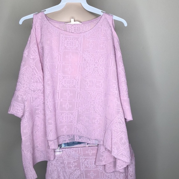 Mauve 2 piece skirt set - Picture 5 of 9